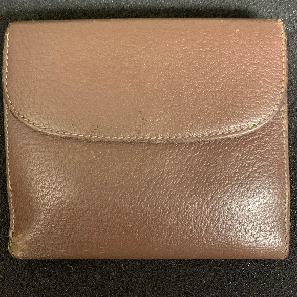 Gucci Authentic vintage  brown leather bifold wallet - Picture 2 of 15
